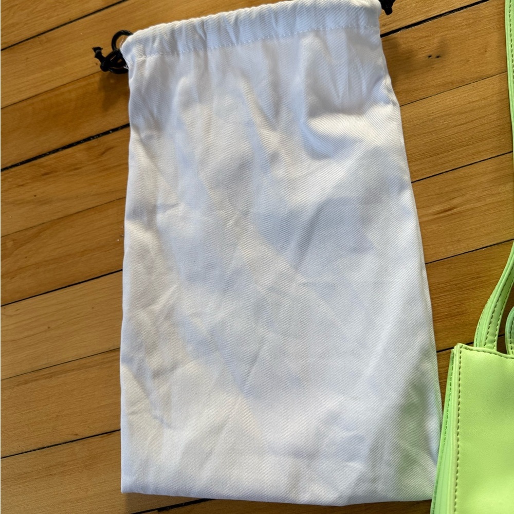 Telfar double mint‎ vegan leather small mini purse crossbody shoulder bag - Picture 3 of 11